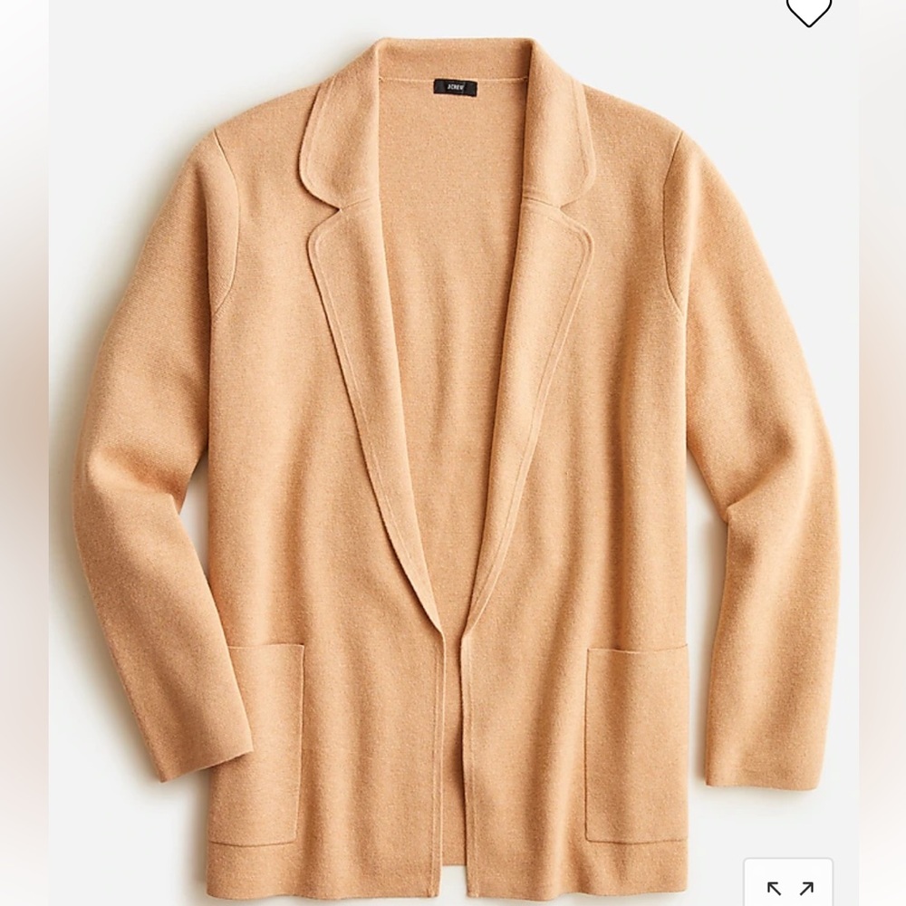 J Crew Sweater Blazer size S